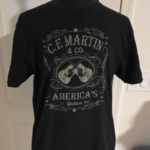 CF Martin Black Graphic Tee
